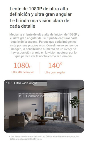 Aqara Cámara Hub G2h Pro Apple Homekit, Alexa & Google Home