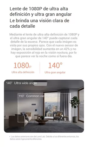 Camara hub G2H 1080P con Apple HomeKit Aqara