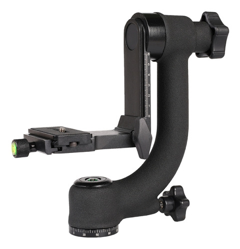 Horizontal 360 Degree Gimbal TriPod Ball Head