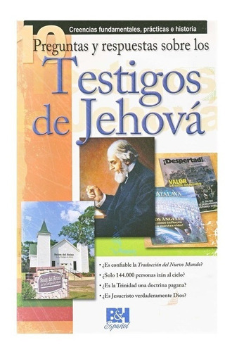 Folleto Testigos De Jehová Brodman & Holman