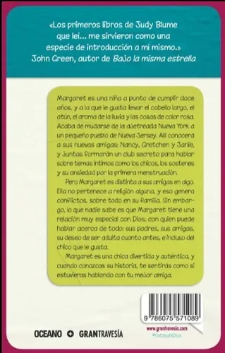 Libro Estas Ahi Dios ? Soy Yo Margaret - Judy Blume