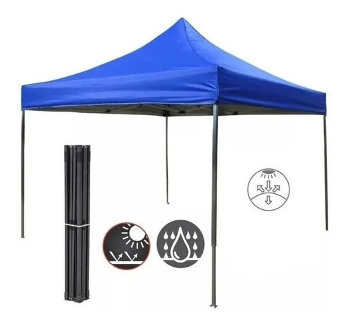 Imagen 5 de 7 de Toldo 3x3 Lona Impermeable Toldos Retractiles Toldo Araña
