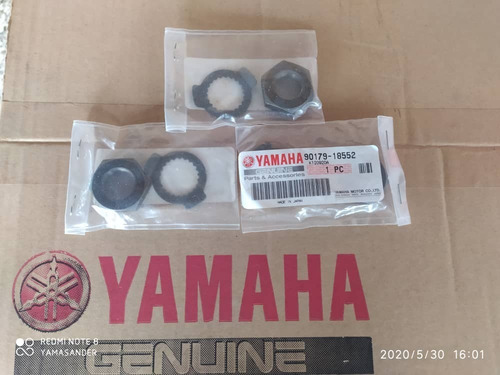 Imagen 4 de 4 de Tuerca Seguro Piñon Yamaha Xt600