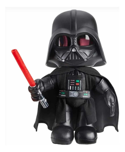 Pelúcia Star Wars Darth Vader Com Sons - Hjw21 - Mattel