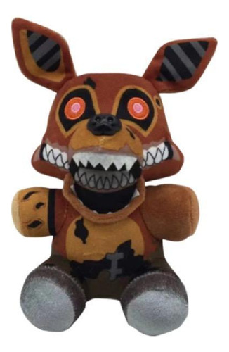 Nightmare Foxy Five Nights At Freddy's Fnaf Pelúcia 19cm