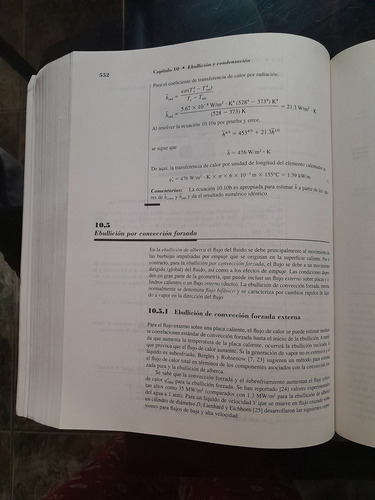 Fundamentos De Transferencia De Calor Frank P Incropera D (Usado)