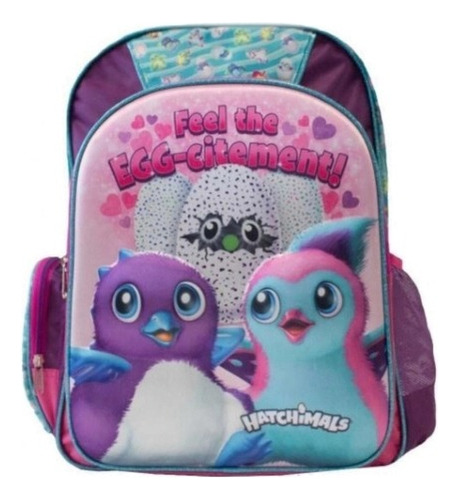 Mochila Hatchimals Feel The Egg-citement Estampado 3d Multicolor Primaria 144774 Ruz