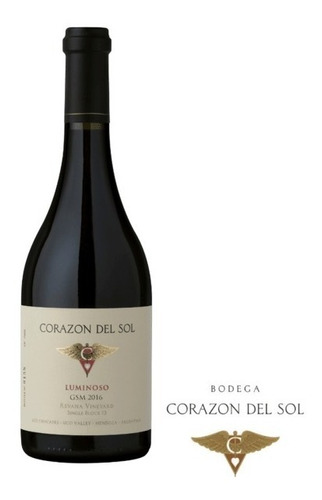 Corazon Del Sol Luminoso Blend Vino Grenache Mouvedre Syrah