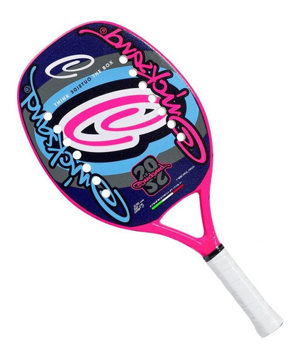 Raquete De Beach Tennis Quicksand Q1 Rosa