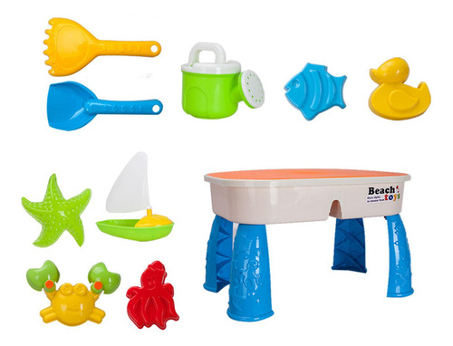 Kids Sand Water Table Toys Versatile Beach Toys For Indoor