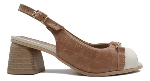 Sandalias Mujer Piccadilly Maxi Hebilla Taco Separado 715016