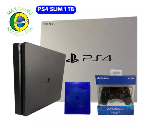 Playstation 4 Ps4 Semi Novo 1TB + 2 Controles Originais + GTA V