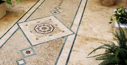 Imagen 4 de 7 de Travertino Turco Sin Taponar 40.6xll Marmeta- Forma Y Diseño