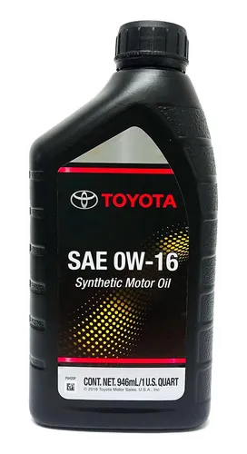Aceite Toyota 0w16