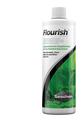 Seachem Flourish 500ml Nutrientes Plantas Acuario