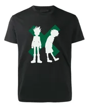 Comprar Remera Negra Hunter X Hunter Gon - Killua Anime Serie Tv
