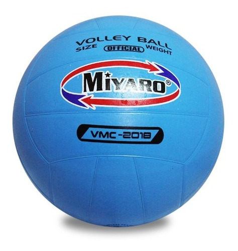Imagen 1 de 9 de Balón Para Voleibol Miyaro Oficial Colores Solidos No.5