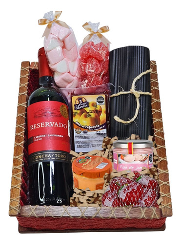 Caja De Regalo Vino Tinto Mamá Día De Las Madres 10 Mayo