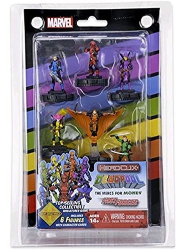 Marvel Heroclix: Mercs 4 Money Fast Forces (6 Figuras) Wizk