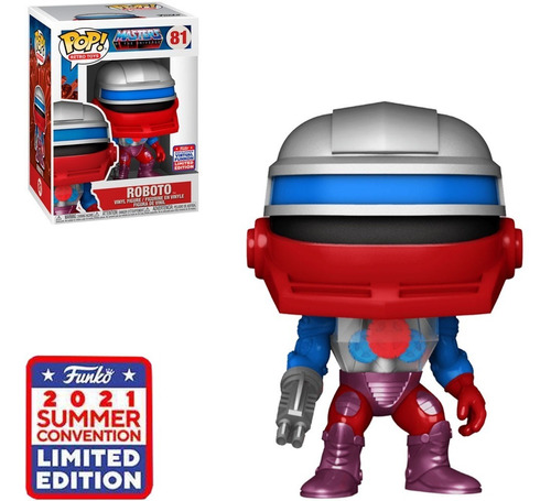 Funko Pop Masters Of The Universe Roboto Funkon 2021