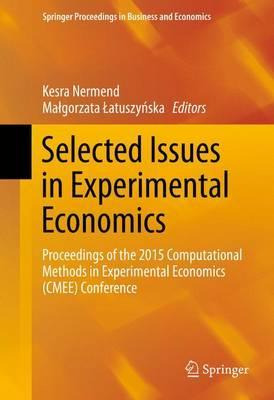 Libro Selected Issues In Experimental Economics - Kesra N...