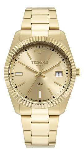 Relógio Technos Feminino Dourado Riviera Especial 2115NAL/1D