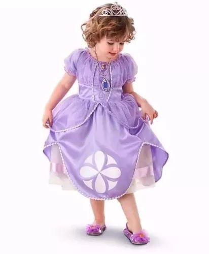 Vestido de Festa Luxo da Princesa Sofia Disney - Desapegos de Roupas quase  novas ou nunca usadas para bebês, crianças e mamães. 866369