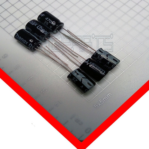 470uf 470mf 25v Condensador Capacitor Filtro