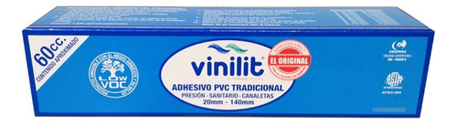 Adhesivo Pvc Pomo | Estuche  60 Cc | Vinilit
