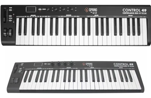 comprar Teclado Controlador Midi Usb 49 Teclas Controladora Top