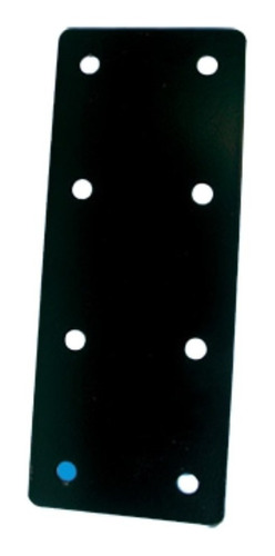 Conector Placa Para Madera Negro Sc 93x200mm Caja X12u