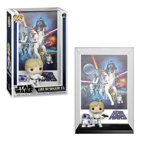 Funko Pop Movie Posters Star Wars Luke Skywalker With R2-d2