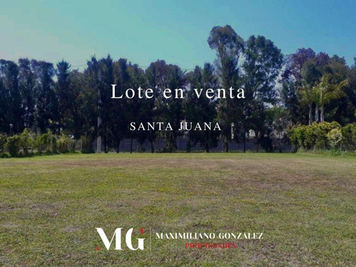 Lote En Venta - Barrio Privado Santa Juana, Canning