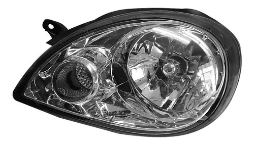 Faro Fondo Cromado Der O Izq Chevrolet Chevy C2 2004-2008