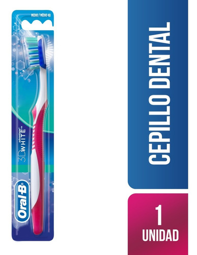 Oral-b 3d White Radiant Cepillo Dental, 2 Unidades