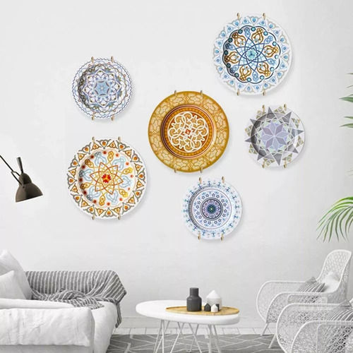 A Soporte Para Platos De Pared De Acero Inoxidable A