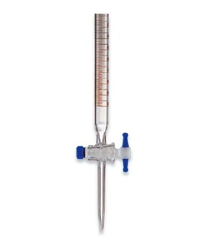 Imagen 1 de 1 de Bureta De Vidrio 50 Ml C/llave De Teflon Pyrex