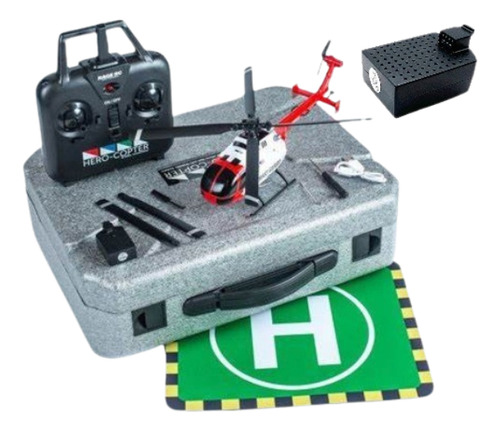 Helicoptero Radio Control Guardia Costera (2) Pilas