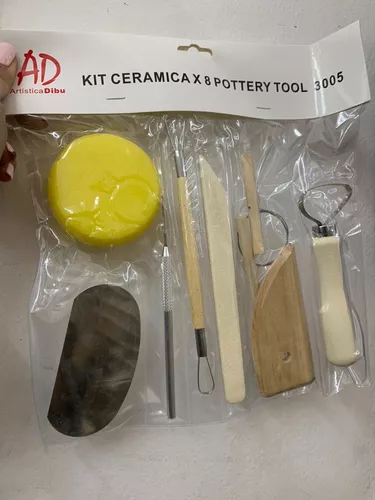KIT de 8 herramientas para cerámica – Química Río Cuarto
