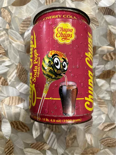 Suavemente Tropical Revisión Lata Bote Gigante Chupa-chups Súper Raro Coca Cola Sabor | MercadoLibre