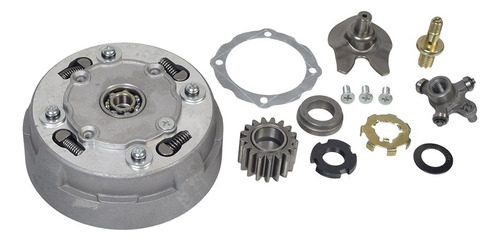 Ensamblaje Embrague 17 Diente Para Atv Semiautomatico 50 Cc