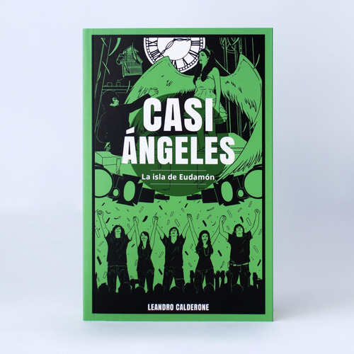 Imagen 2 de 2 de Libro Casi Ángeles 1 La Isla De Eudamón Nueva Edición