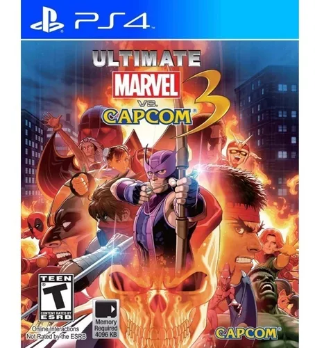 Ultimate Marvel Vs. Capcom 3 Ps4 Psn - Escorrega o Preço