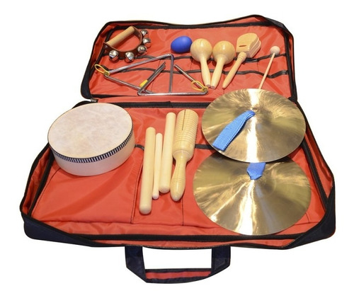 Set De Percusion Para Niños De 8 Instrumentos Con Estuche