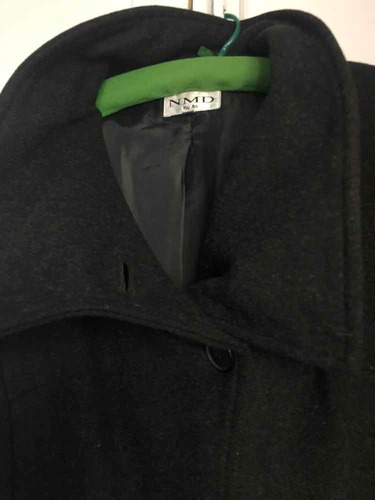 Tapado De Paño Gris Oacuro