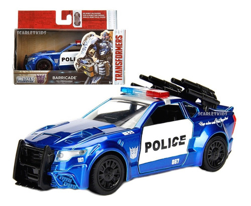 Transformers Barricade 1/32 Die Cast