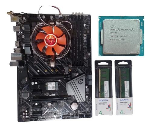 Combo Actualizacion Pc Intel G4900 +z390 + 8gb Ram+cooler