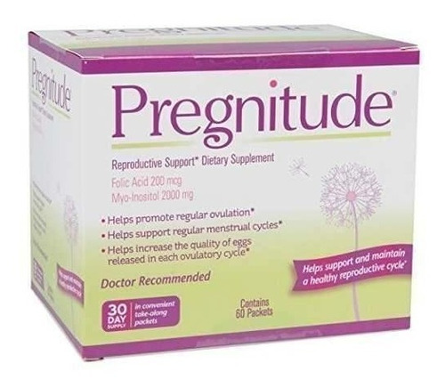 Pregnitude Reproductive Support 60 Prenatal Packets