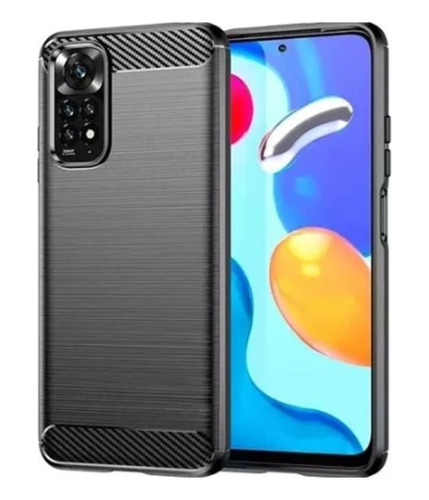 Funda Tpu Fibra Carbono Para Xiaomi Redmi Note 11s