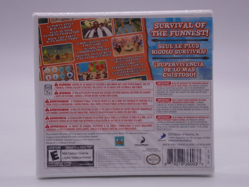 The Croods Prehistoric Party Nintendo 3ds Novo Lacrado